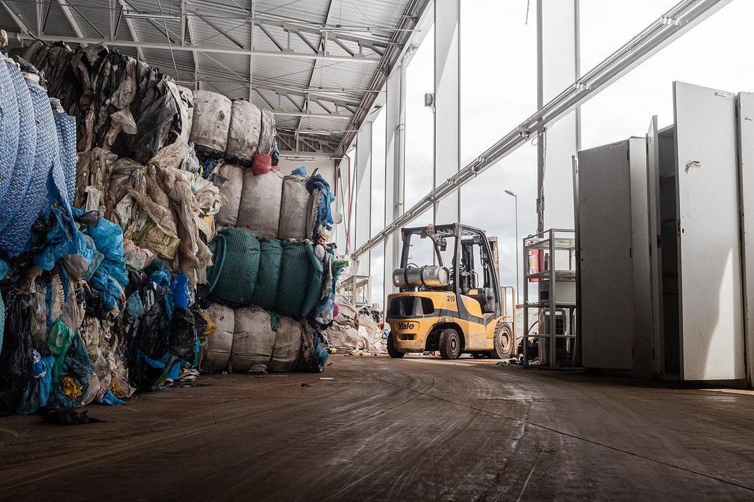 Galpão de reciclagem da Centcoop